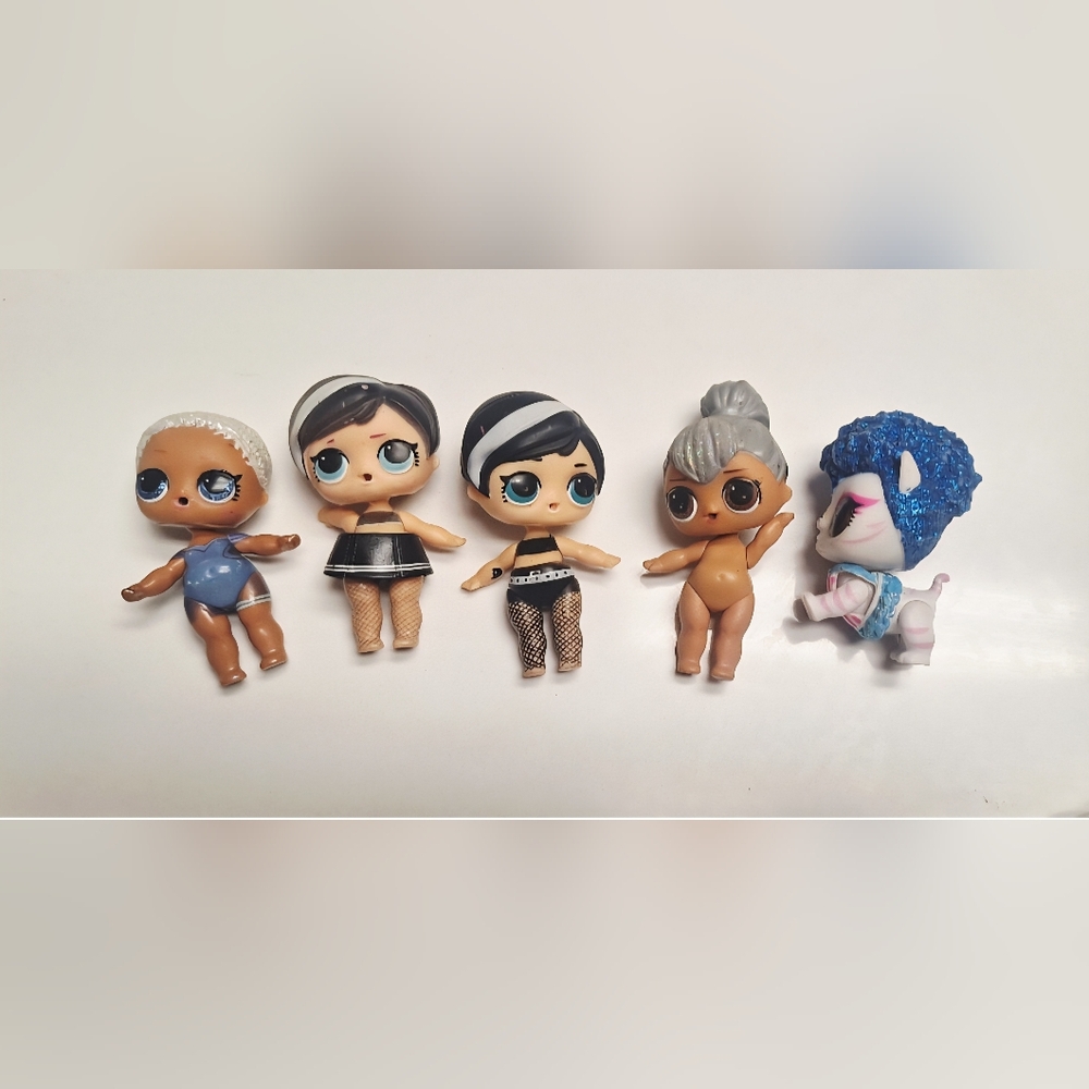 L.O.L. Surprise! Dolls Set - Blue, Black, White